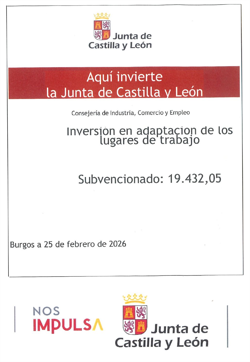 Adecuación 2026
